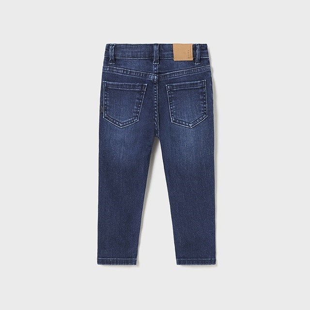 Mayoral Kışlık Erkek Bebek SlimFit Denim Pantolon Koyu Mavi