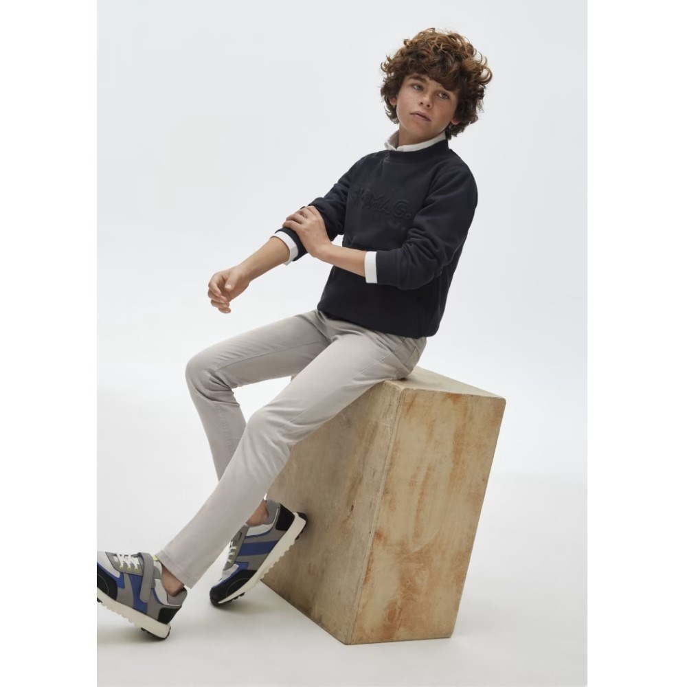 Mayoral Kışlık Erkek Slim Fit Cepli Pantolon Gri