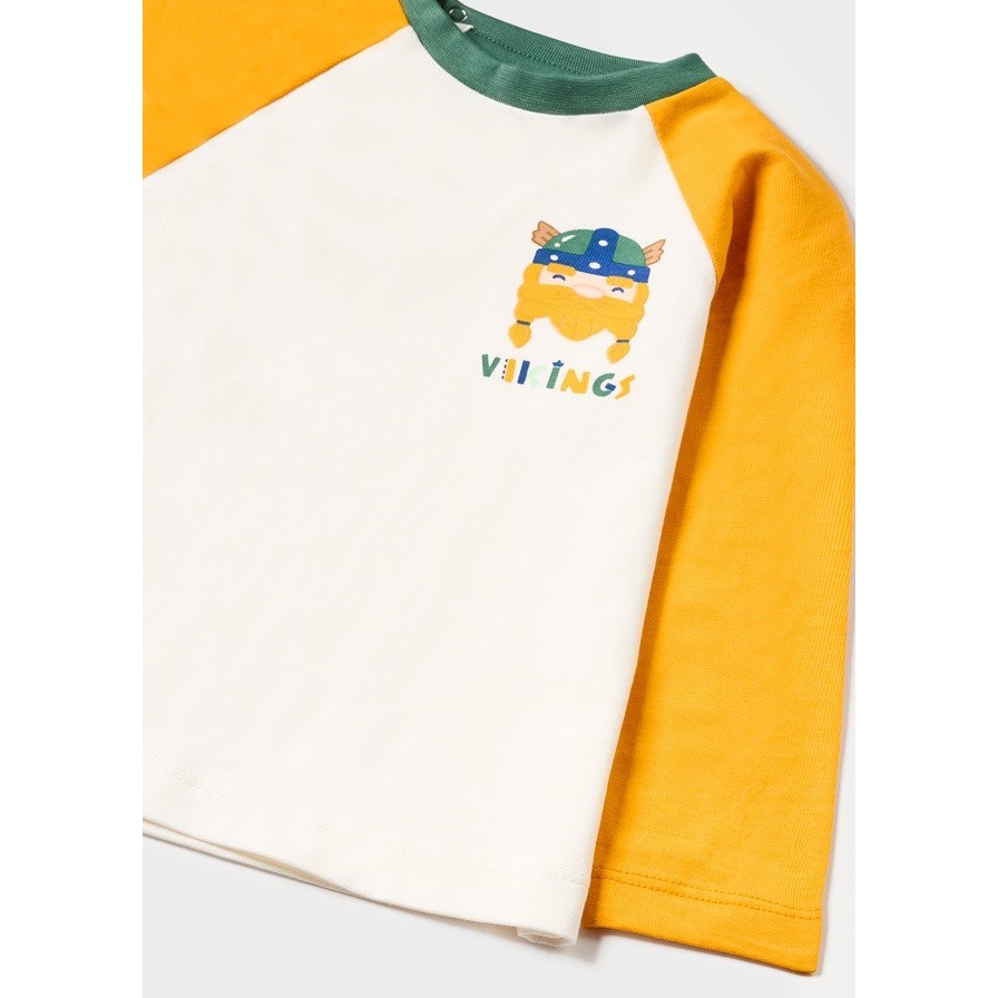 Mayoral Kışlık Erkek Bebek Uzun Kol T-shirt 2'li Set Yeşil
