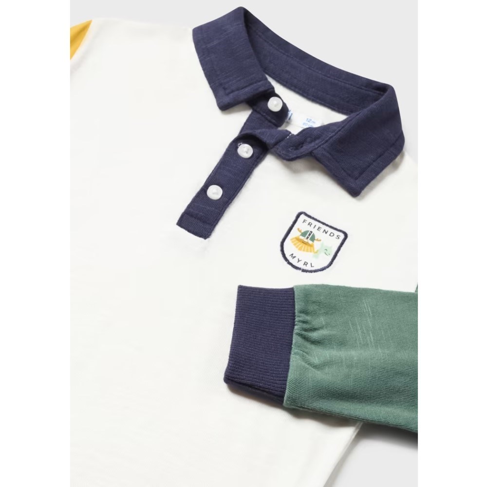 Mayoral Kışlık Erkek Bebek Uzun Kol T-shirt Gri