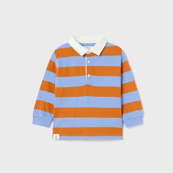 Mayoral Kışlık Erkek Bebek Uzun Kol T-shirt Kahverengi 