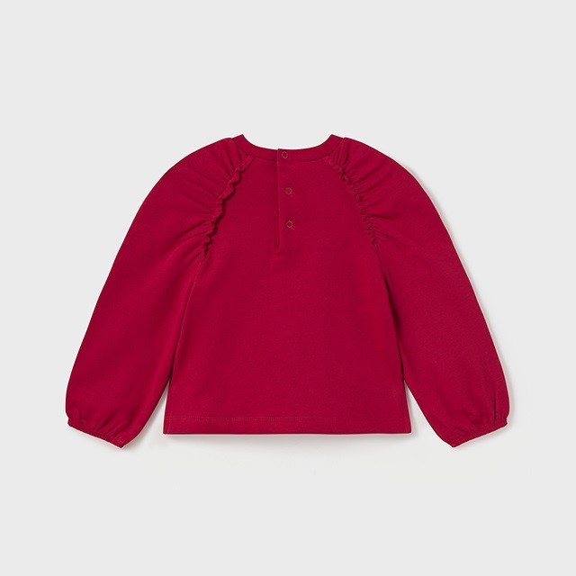 Mayoral Kışlık Kız Bebek S-shirt Kırmızı
