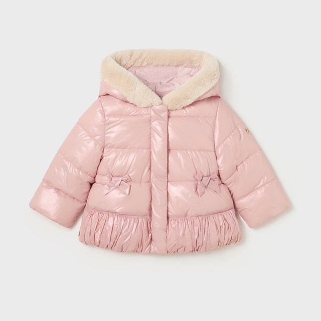 Mayoral Kışlık Kız Bebek Mont Pembe