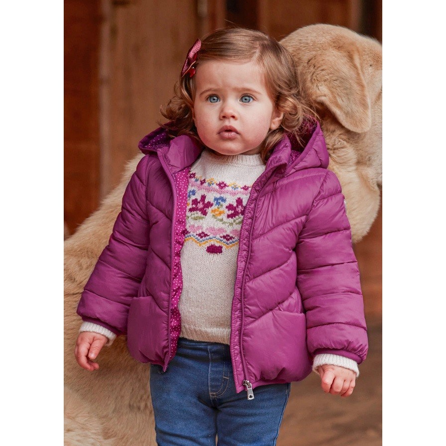 Mayoral Kışlık Kız Bebek Mont Pembe
