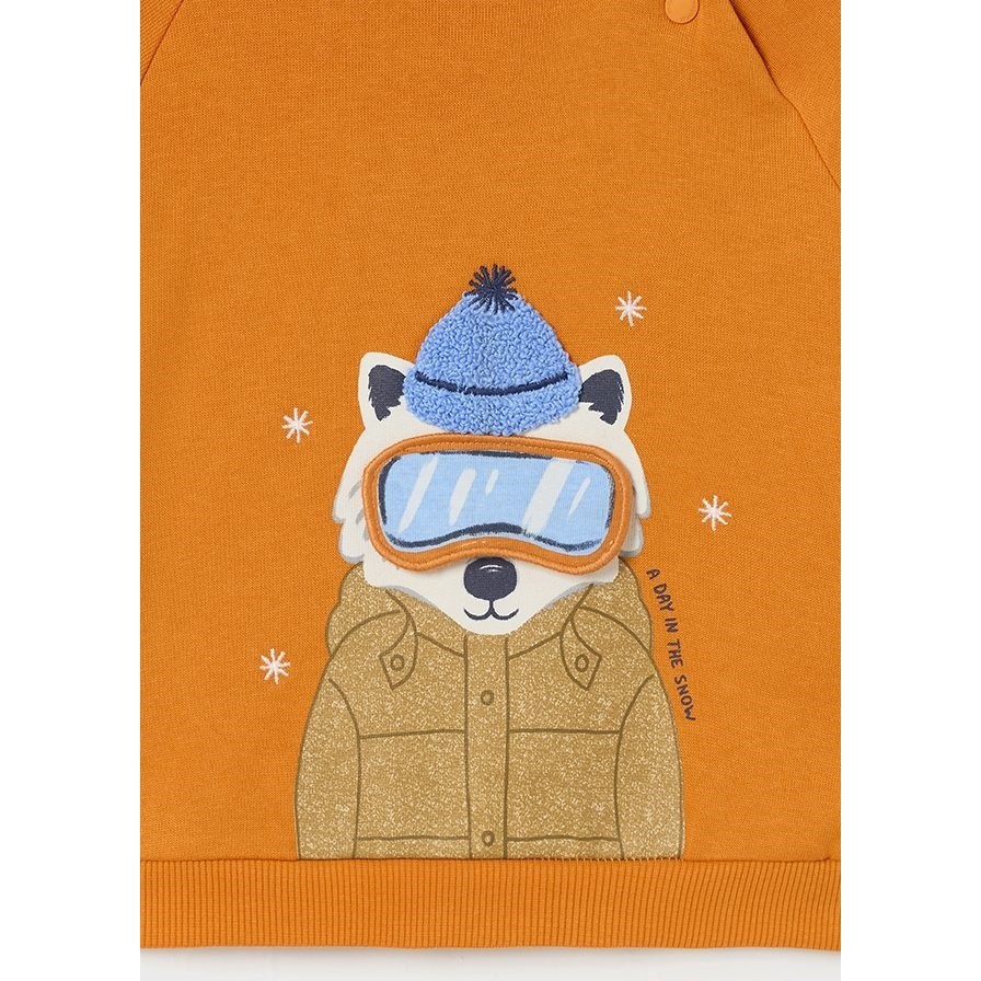 Mayoral Kışlık Erkek Bebek S-shirt Turuncu