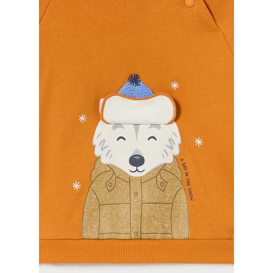 Mayoral Kışlık Erkek Bebek S-shirt Turuncu