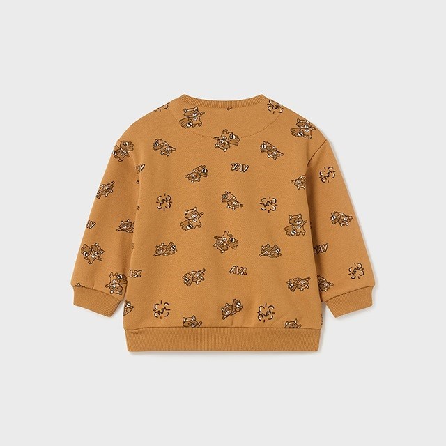 Mayoral Kışlık Erkek Bebek S-shirt Kahverengi 