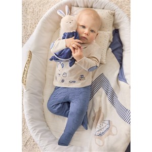 Mayoral Kışlık Erkek Bebek Bluz Patikli Pantolon Set