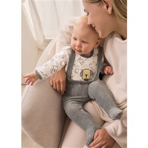 Mayoral Kışlık Erkek Bebek S-shirt Kadife Salopet Set