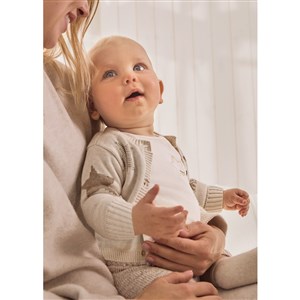Mayoral Kışlık Erkek Bebek Örme Bluz Ceket Pantolon Set