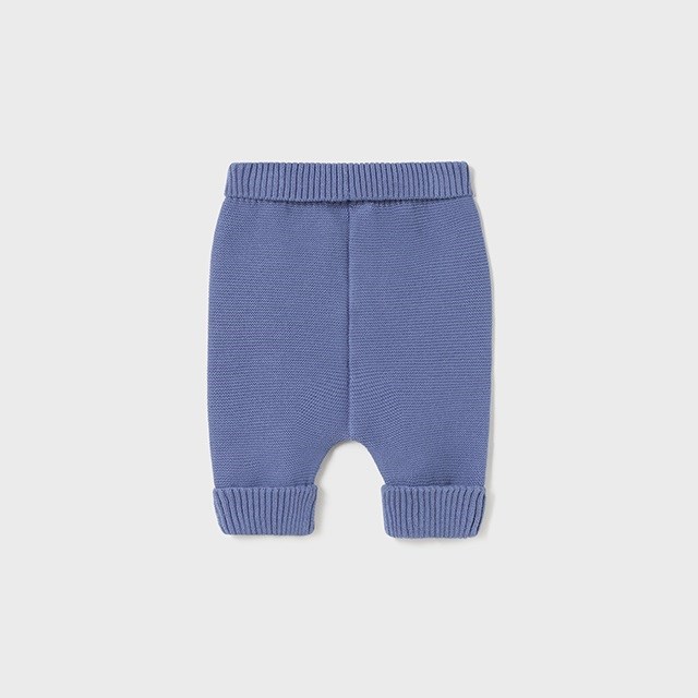 Mayoral Kışlık Erkek Bebek Örme Bluz Ceket Pantolon Set Mavi