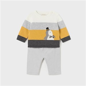 Mayoral Kışlık Erkek Bebek Kazak Pantolon Set