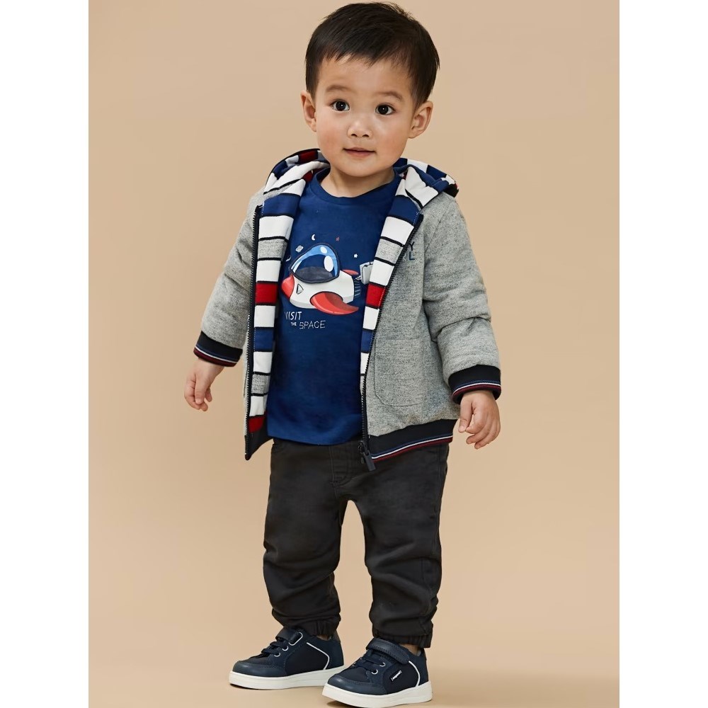 Mayoral Kışlık Erkek Bebek Pantolon Gri