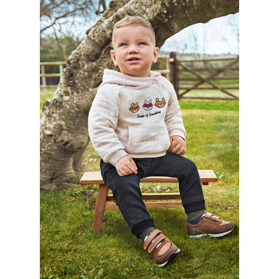 Mayoral Kışlık Erkek Bebek Denim Pantolon Siyah