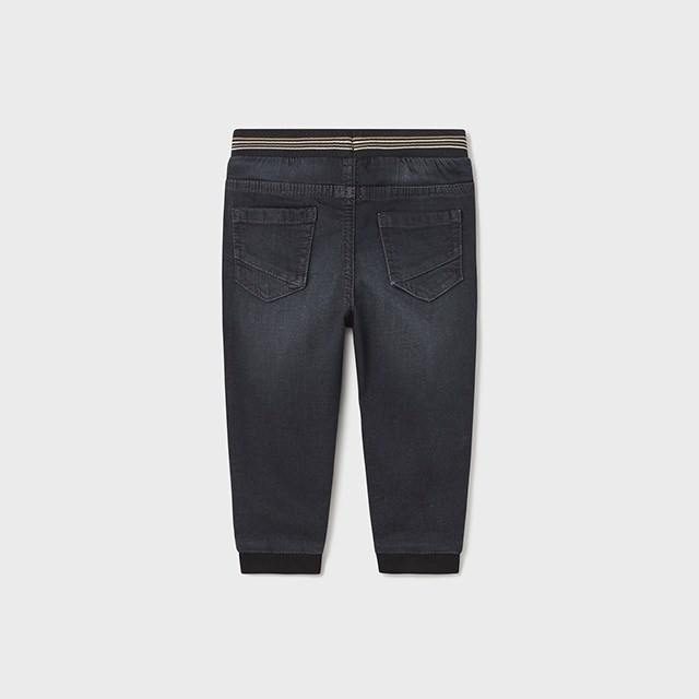 Mayoral Kışlık Erkek Bebek Denim Pantolon Siyah