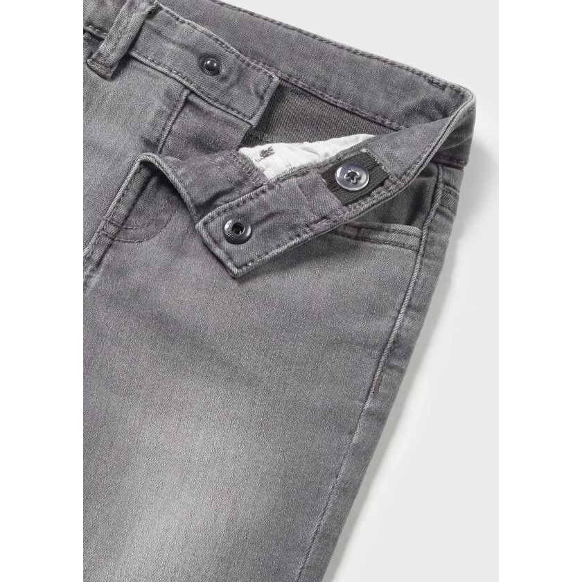 Mayoral Kışlık Erkek Bebek Denim Pantolon Gri