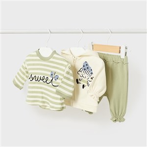 Mayoral Kışlık Kız Bebek Eşofman 3'lü Set