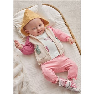 Mayoral Kışlık Kız Bebek Eşofman 3'lü Set
