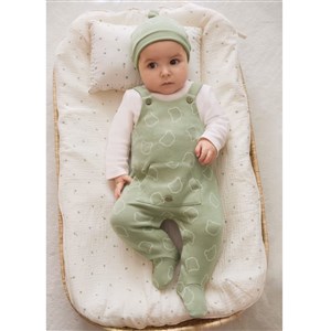 Mayoral Kışlık Erkek Bebek Tulum Şapka Set
