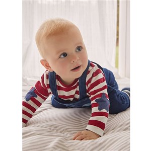 Mayoral Kışlık Erkek Bebek S-shirt Salopet Set