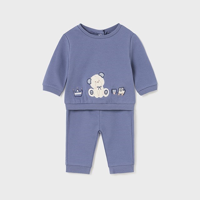 Mayoral Kışlık Erkek Bebek Eşofman 4'lü Set Mavi