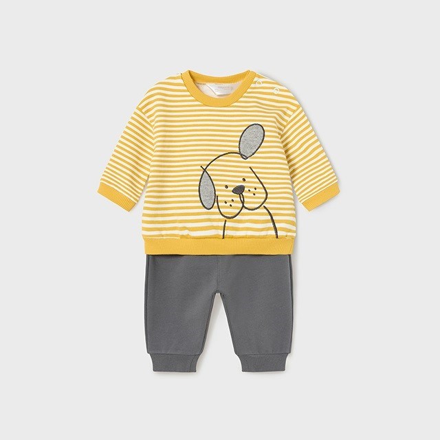 Mayoral Kışlık Erkek Bebek Eşofman 4'lü Set Sarı