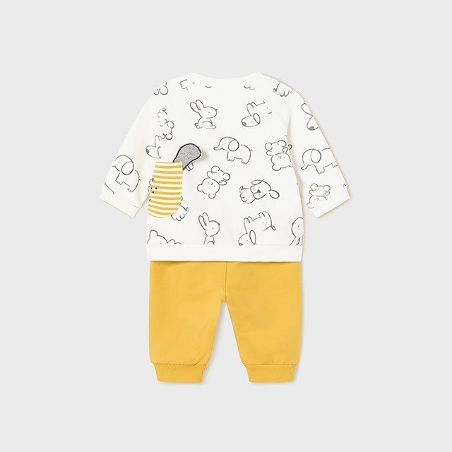 Mayoral Kışlık Erkek Bebek Eşofman 4'lü Set Sarı