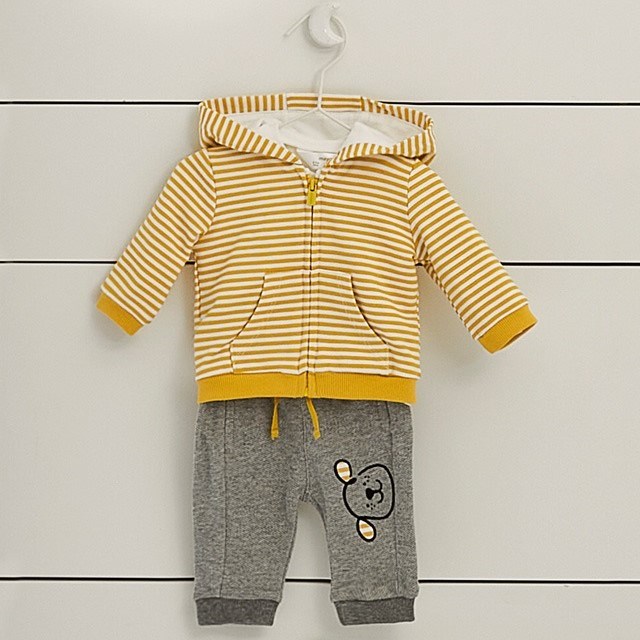 Mayoral Kışlık Erkek Bebek Eşofman 3'lü Set Sarı