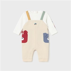 Mayoral Kışlık Erkek Bebek Bluz Tulum Set