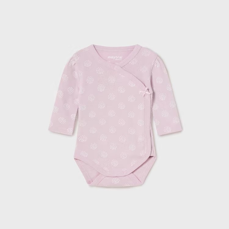 Mayoral Kışlık Kız Bebek Uzun Kol Body 2'li Set Mor