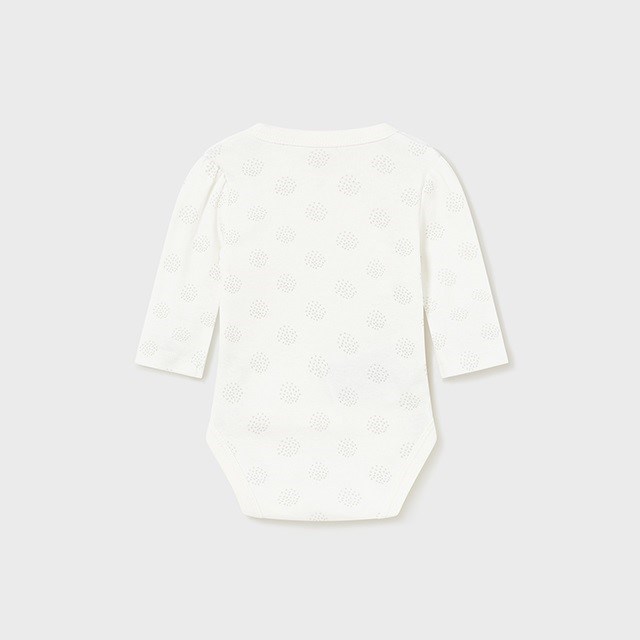 Mayoral Kışlık Kız Bebek Uzun Kol Body 2'li Set Beyaz