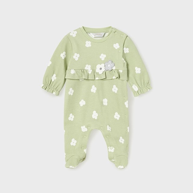 Mayoral Kışlık Kız Bebek Tulum 2'li Set Yeşil