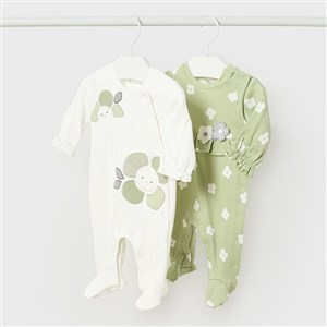 Mayoral Kışlık Kız Bebek Tulum 2'li Set