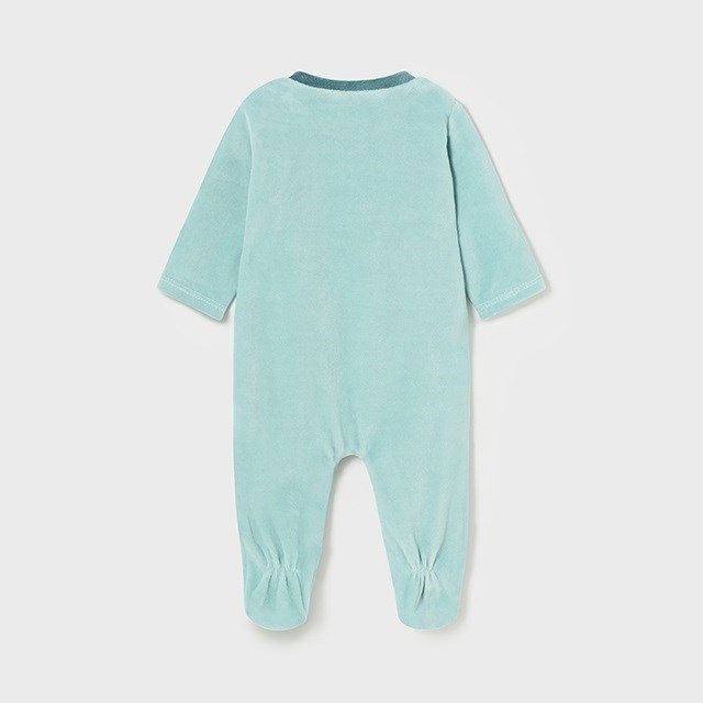 Mayoral Kışlık Erkek Bebek Kadife Tulum 2'li Set Yeşil