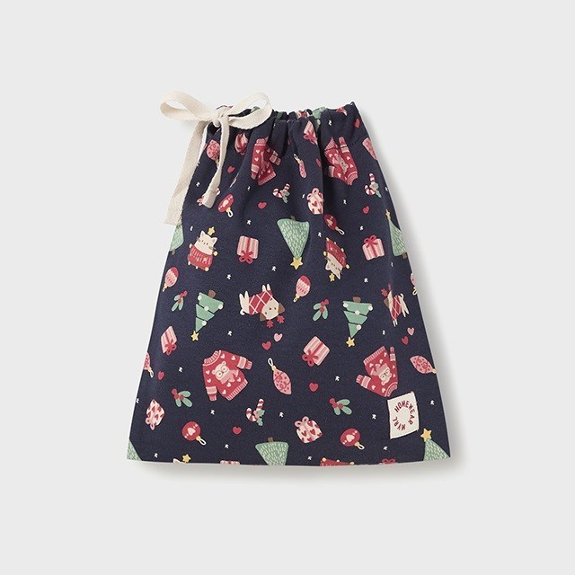 Mayoral Kışlık Kız Bebek Çantalı Pijama Takım Kırmızı