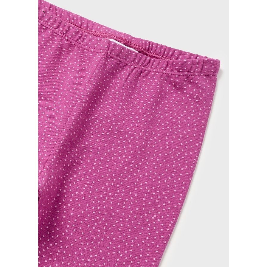 Mayoral Kışlık Kız Bebek S-shirt Tayt 2'li Set Pembe