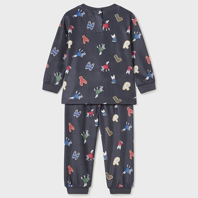 Mayoral Kışlık Erkek Bebek Pijama Takımı Mavi