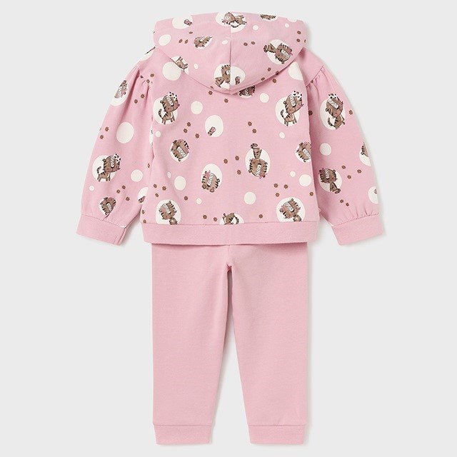 Mayoral Kışlık Kız Bebek Eşofman 2'li Set Pembe