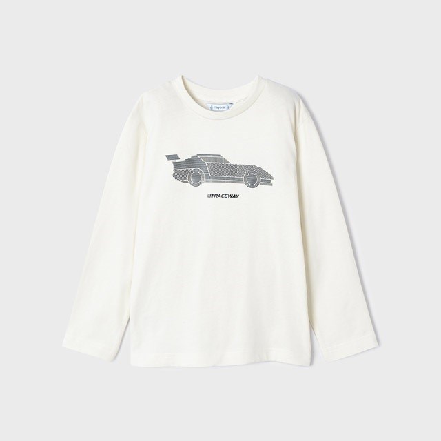 Mayoral Kışlık Erkek Uzun Kol T-shirt Gri