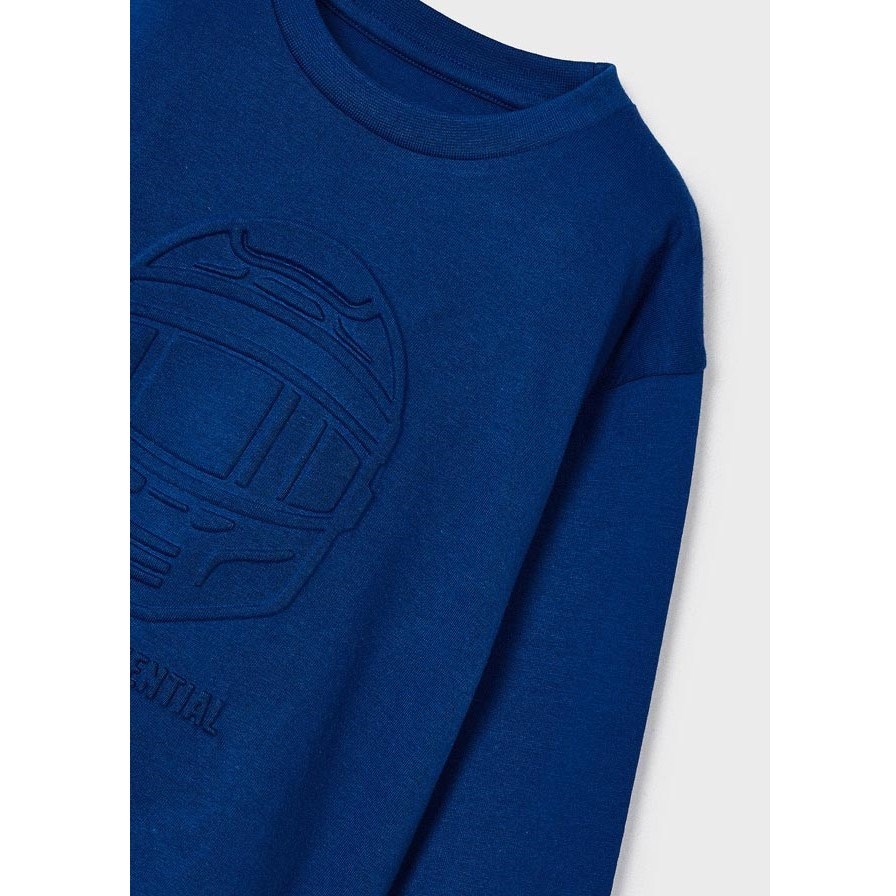 Mayoral Kışlık Erkek Uzun Kol T-shirt Mavi