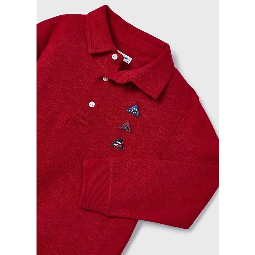 Mayoral Kışlık Erkek Polo Uzun Kol T-shirt Kırmızı
