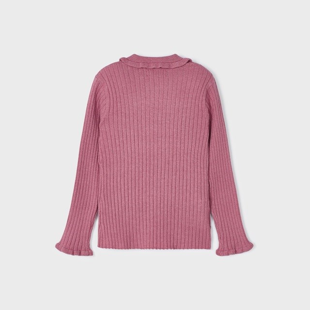 Mayoral Kışlık Kız Polo Örme Bluz Pembe