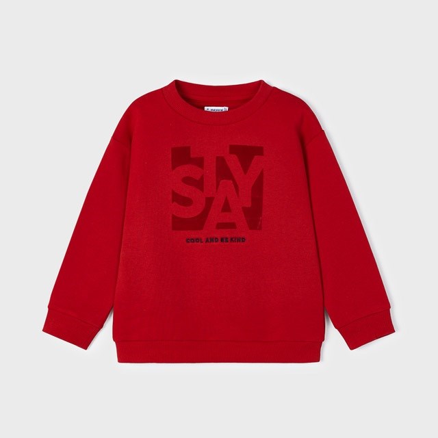 Mayoral Kışlık Erkek Uzun Kol S-shirt Kırmızı