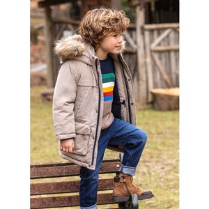 Mayoral Kışlık Erkek Kapşonlu Parka Mont
