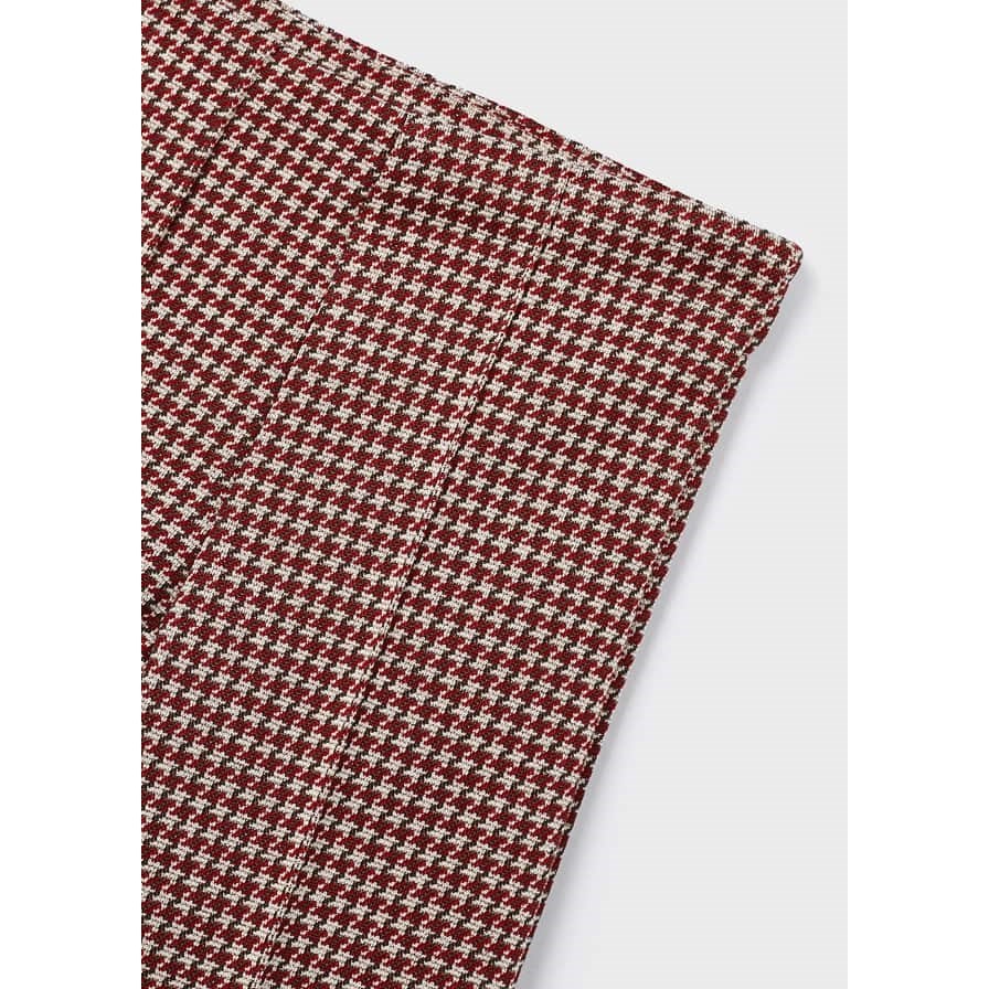 Mayoral Kışlık Kız S-shirt Pantolon Set Kırmızı