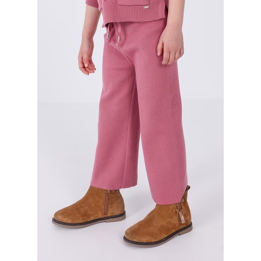 Mayoral Kışlık Kız Örme S-shirt Pantolon Set Pembe