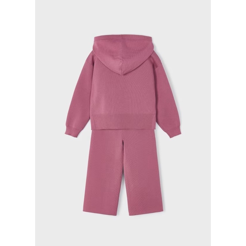 Mayoral Kışlık Kız Örme S-shirt Pantolon Set Pembe