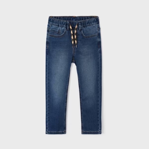 Mayoral Kışlık Erkek Yumuşak Denim Pantolon Mavi