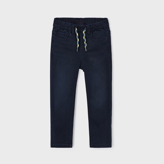 Mayoral Kışlık Erkek Yumuşak Denim Pantolon Koyu Mavi