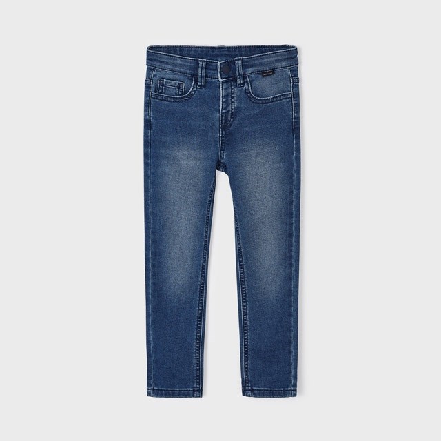 Mayoral Kışlık Erkek Yumuşak Denim Pantolon Mavi